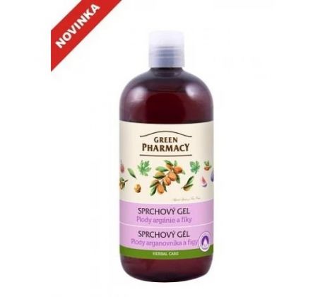 Green Pharmacy sprchový gél 500 ml - Plody arganovníka a figy