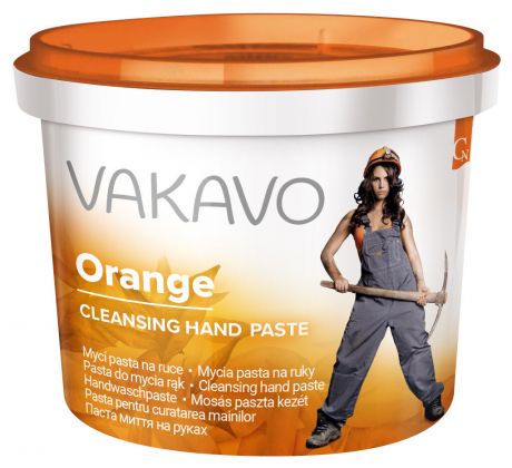 VAKAVO umývacia pasta Orange 500g