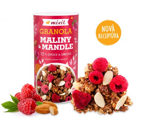 MIXIT Granola z pece - Maliny a mandle 440g