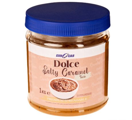 Krém Dolce crunchy Salty Caramel 1kg - slaný karamel